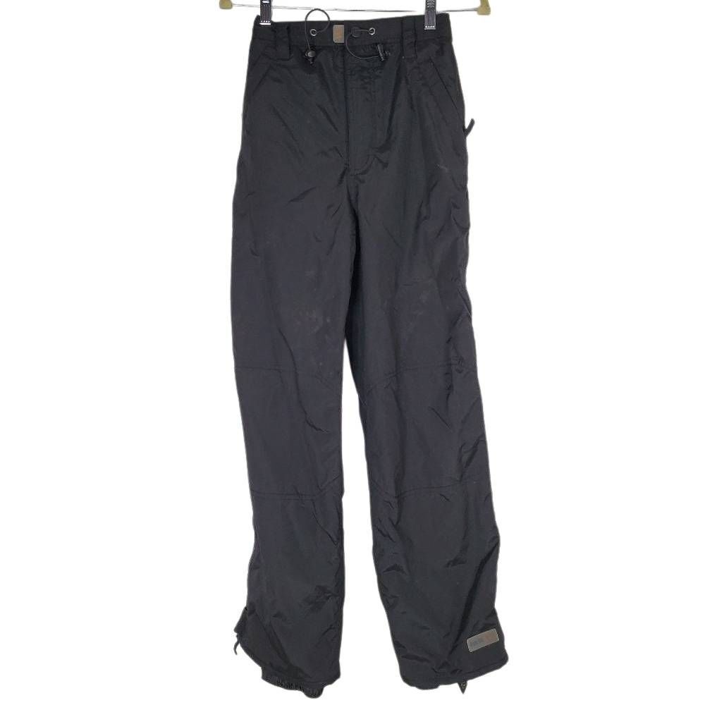 Pulse Men’s‎ Black Waterproof Lightly Insulated Zip-Vent Snow Pants Size Small